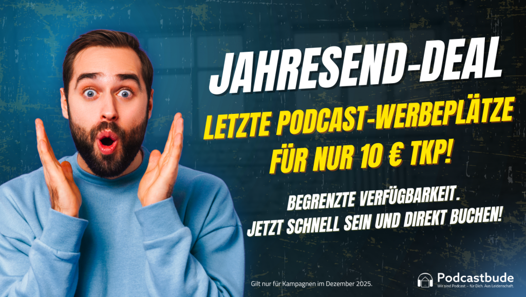Jahresend-DEAL: Wir bieten dir die letzten Werbeplätze des Jahres für einen unschlagbaren Preis!